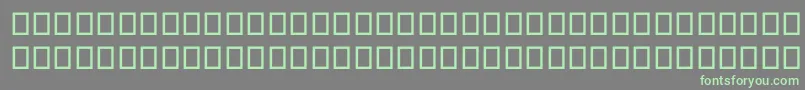 SegoeMdl2Assets-fontti – vihreät fontit harmaalla taustalla