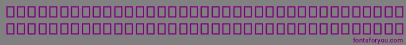 SegoeMdl2Assets Font – Purple Fonts on Gray Background