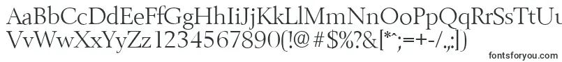 Шрифт BelfastserialLightRegular – плоские шрифты