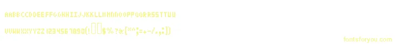 Pixeltext Font – Yellow Fonts