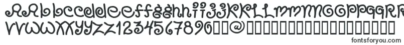 Шрифт Chang – чёрные шрифты