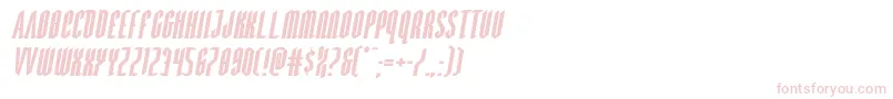 Devilsummonerexpandital Font – Pink Fonts on White Background