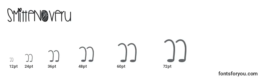 Smittenoveru Font Sizes