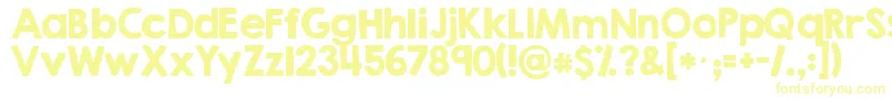 Kgsecondchancessolid Font – Yellow Fonts