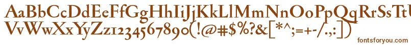 JannonantosfBold Font – Brown Fonts