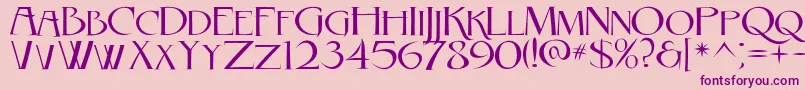 Подробнее о шрифте RebelCaps2010 Шрифт RebelCaps2010 – фиолетовые шрифты на розовом фоне