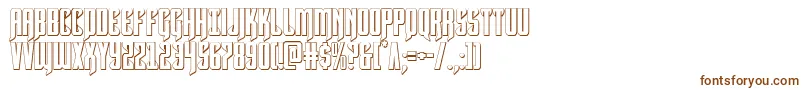 Hawkmoon3D Font – Brown Fonts