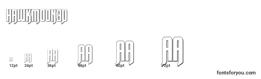 Hawkmoon3D Font Sizes