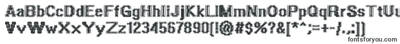 Шрифт PolishedIgneous – шрифты для заголовков