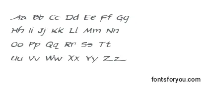 ArilonExpandedItalic-fontti