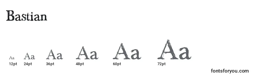 Bastian Font Sizes