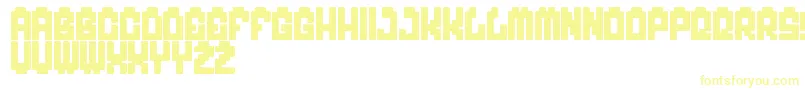 MyGame Font – Yellow Fonts on White Background