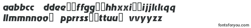 ThimbasskItalic-Schriftart – aserbaidschanische Schriften