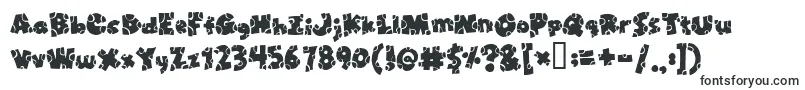 Broken Toys Font – Fonts for KOMPAS-3D