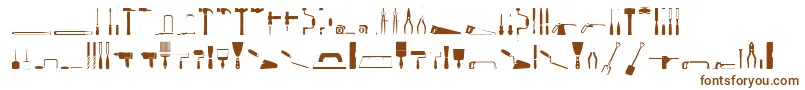 ToolsRegular Font – Brown Fonts
