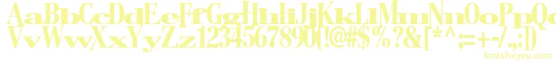 BostonRegularTtstd Font – Yellow Fonts