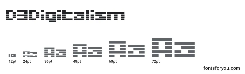 D3Digitalism Font Sizes
