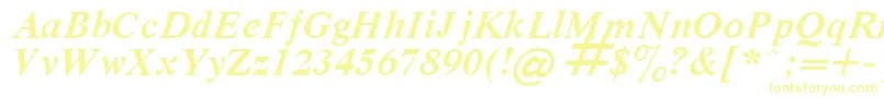 RespectBoldItalic Font – Yellow Fonts