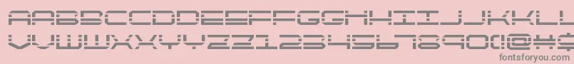 Шрифт QuickquickBold – серые шрифты на розовом фоне