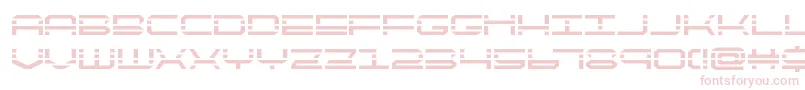 フォントQuickquickBold – 白い背景にピンクのフォント