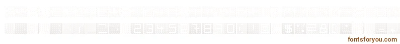 BackToHeavyCoatFatGroundPoint Font – Brown Fonts