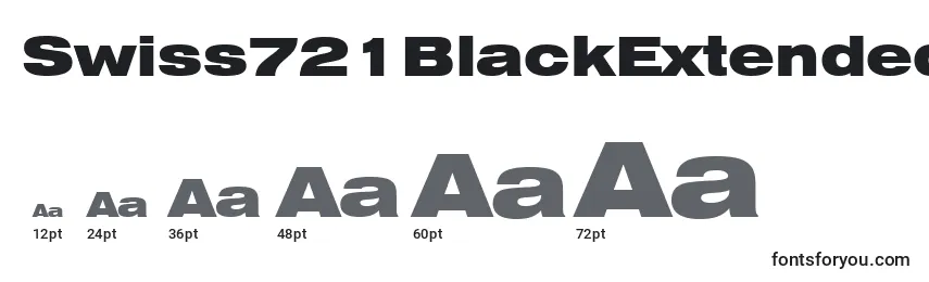 Swiss721BlackExtendedBt Font Sizes