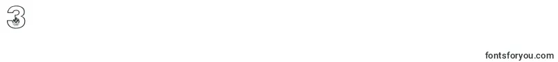 フォントLmsCanadianOlympicSpirit – フォント数字3