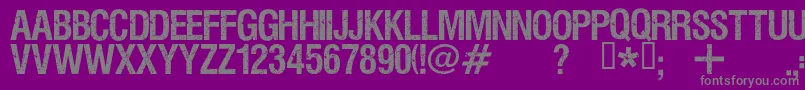 Więcej informacji o czcionce Viper ffy Czcionka Viper ffy – szare czcionki na fioletowym tle