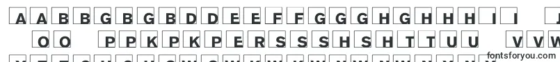 フォントAbclogosxyzBold – イボ文字