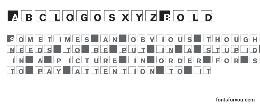 Review of the AbclogosxyzBold Font