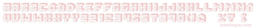 PezFont Font – Pink Fonts on White Background