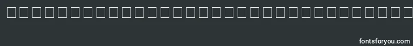 TransformersHollowNormal Font – White Fonts on Black Background
