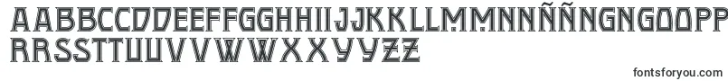 Шрифт Conquistadormannf – филиппинские шрифты