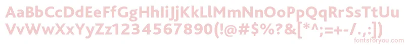 BlissproHeavy Font – Pink Fonts