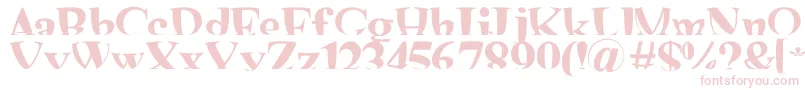 MashyShona Font – Pink Fonts on White Background