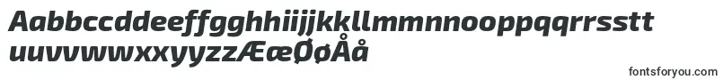Exo2Extrabolditalic Font – Danish Fonts