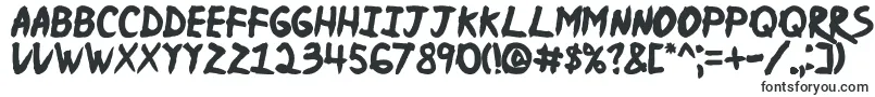 NinjaNaruto-fontti – Alkuperäiset fontit