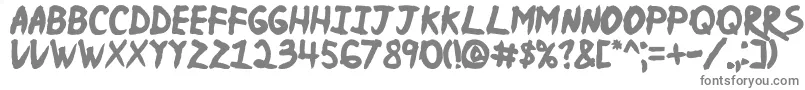 NinjaNaruto Font – Gray Fonts