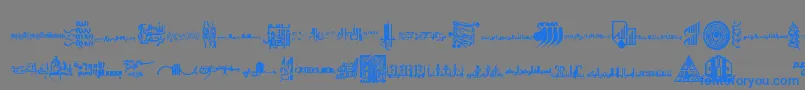 Подробнее о шрифте Besmellah4 Шрифт Besmellah4 – синие шрифты на сером фоне