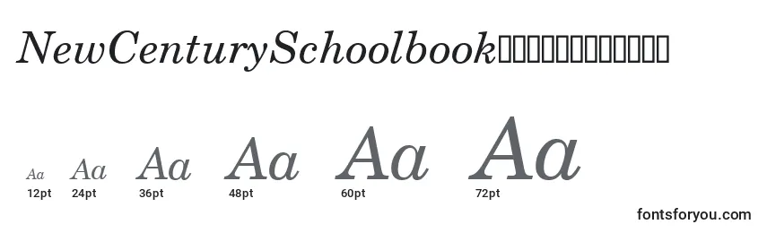 NewCenturySchoolbookРљСѓСЂСЃРёРІ Font Sizes