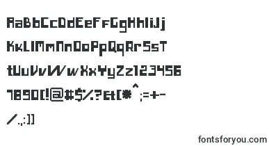 Inero font – square Fonts