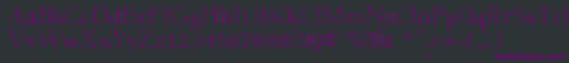fuente MyfontcodeRegular – Fuentes Moradas Sobre Fondo Negro