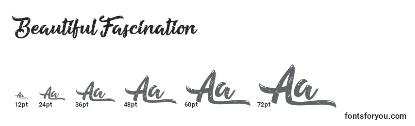 BeautifulFascination Font Sizes