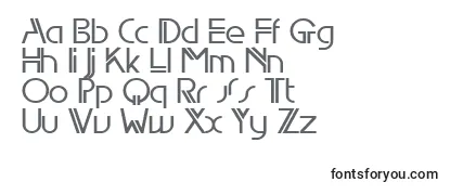EdgelineDemiBold-fontti