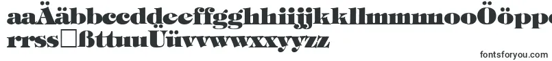 Шрифт TimpaniHeavyNormal – немецкие шрифты