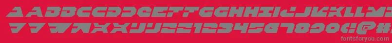 Más sobre la fuente Triggermanexpandital fuente Triggermanexpandital – Fuentes Grises Sobre Fondo Rojo