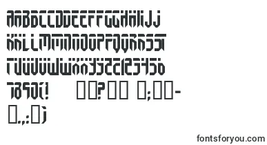  Fedyral3 font