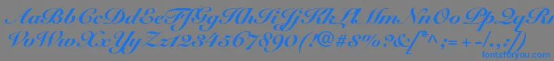 Más sobre la fuente SnellroundhandltstdBlkscr fuente SnellroundhandltstdBlkscr – Fuentes Azules Sobre Fondo Gris