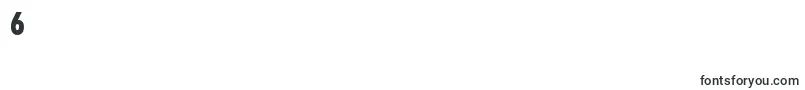 Futurisxcondc Font – Fonts for Digit 6