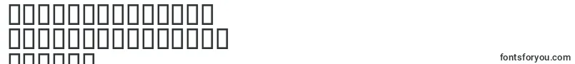 フォントVanityBold – ビルマ語の文字
